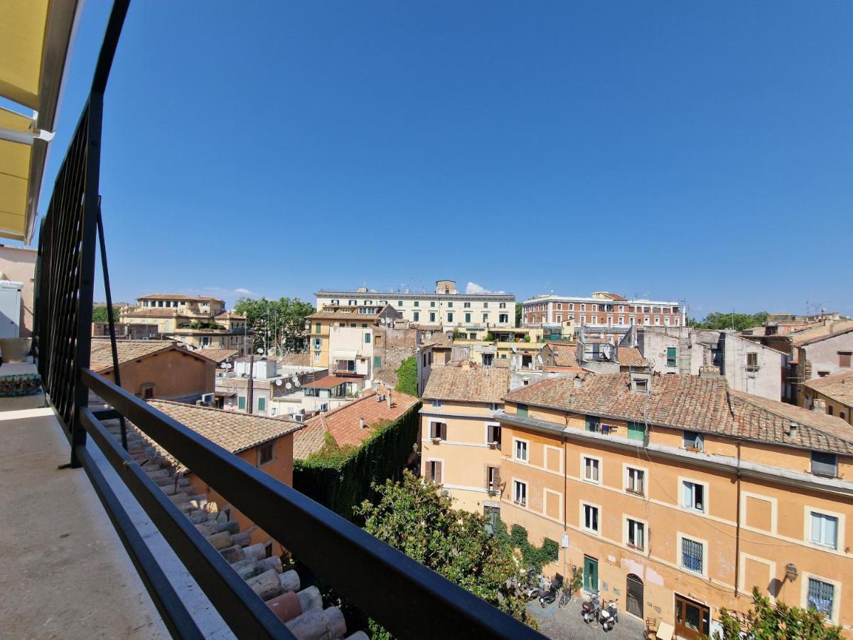 Luxury Top Floor In Trastevere Roma Exterior foto