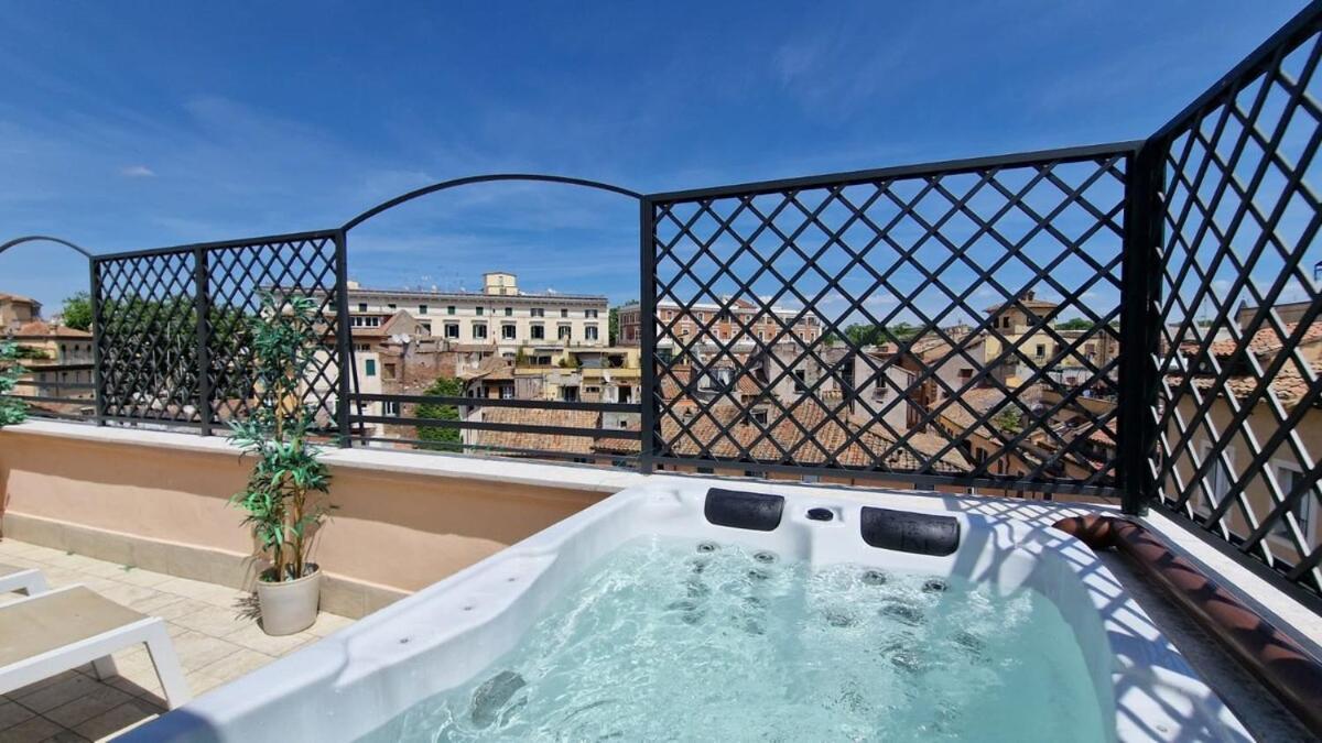 Luxury Top Floor In Trastevere Roma Exterior foto